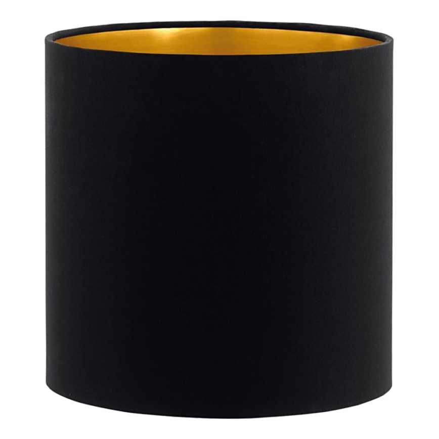 Eglo 32497 - Univerzalni sjenilo TUNJA E27 promjer 18 cm crna/mesing