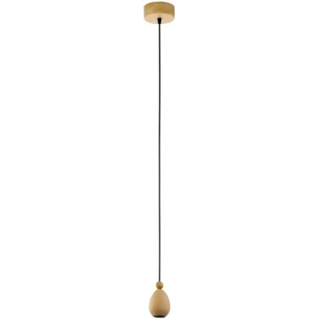 Eglo 32543 - Stropna svjetiljka YORTH 1xE27/60W/230V hrast