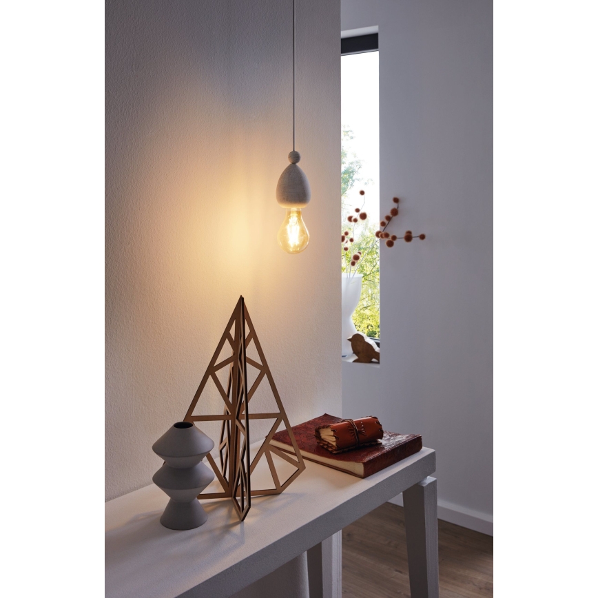 Eglo 32544 - Stropna svjetiljka YORTH 1xE27/60W/230V, bijela