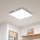 Eglo 32547 - LED RGBW Prigušivi nadgradni/ugradbeni panel 2u1 SALOBRENA-C LED/34W/230V bijela 60x60 cm + daljinski upravljač