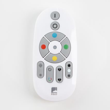 Eglo 32547 - LED RGBW Prigušivi nadgradni/ugradbeni panel 2u1 SALOBRENA-C LED/34W/230V bijela 60x60 cm + daljinski upravljač