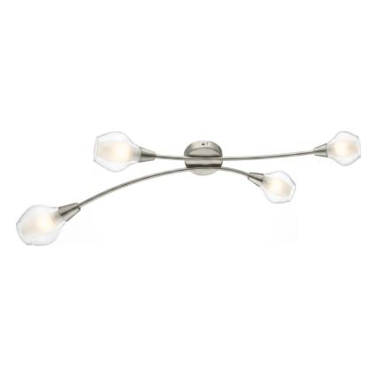 Eglo 32594 - Stropna svjetiljka ARNADO 4xG9/33W/230V matni krom