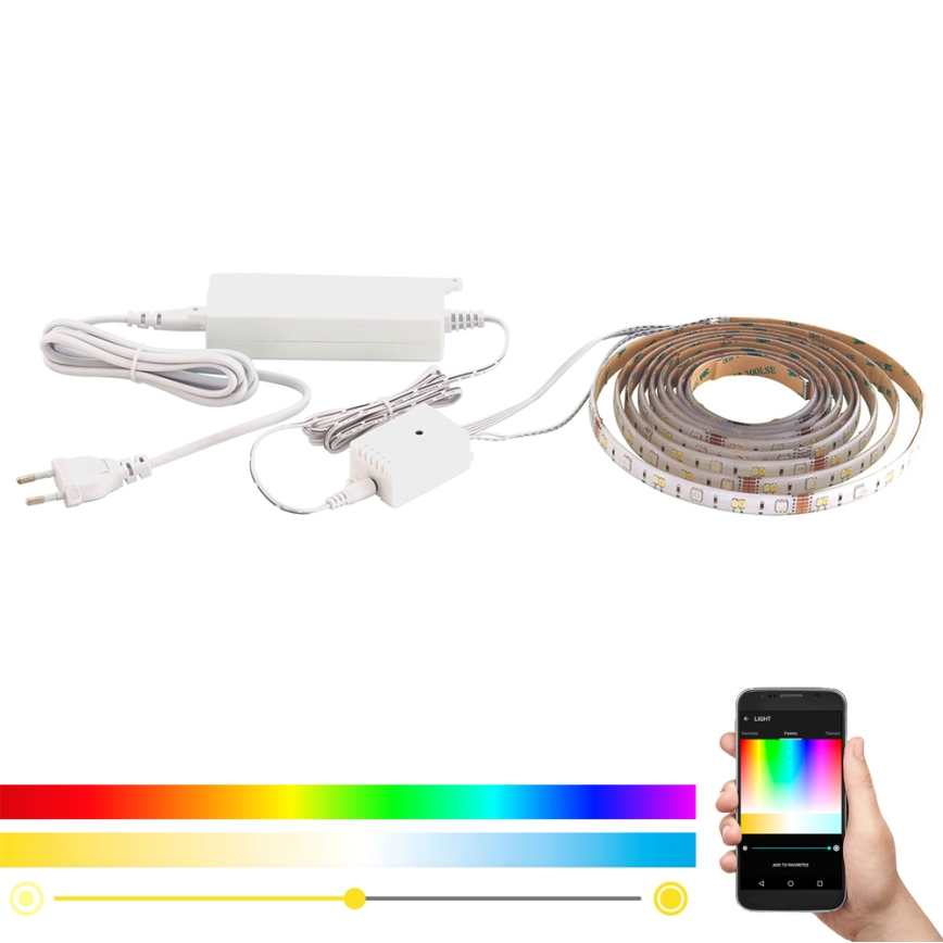 Eglo - LED RGB CCT traka 5m STRIPE-C LED/16W/230V