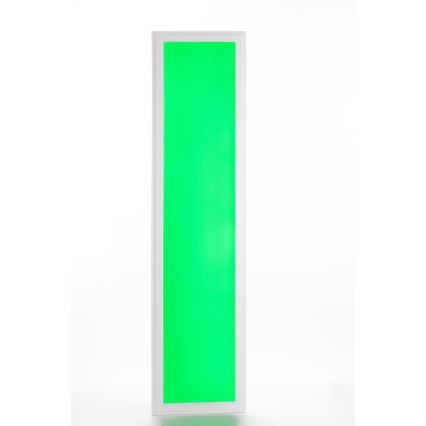 Eglo 32734 - LED RGBW Prigušivi nadgradni/ugradbeni panel 2u1 SALOBRENA-C LED/34W/230V bijela + daljinski upravljač