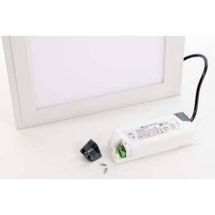 Eglo 32734 - LED RGBW Prigušivi nadgradni/ugradbeni panel 2u1 SALOBRENA-C LED/34W/230V bijela + daljinski upravljač