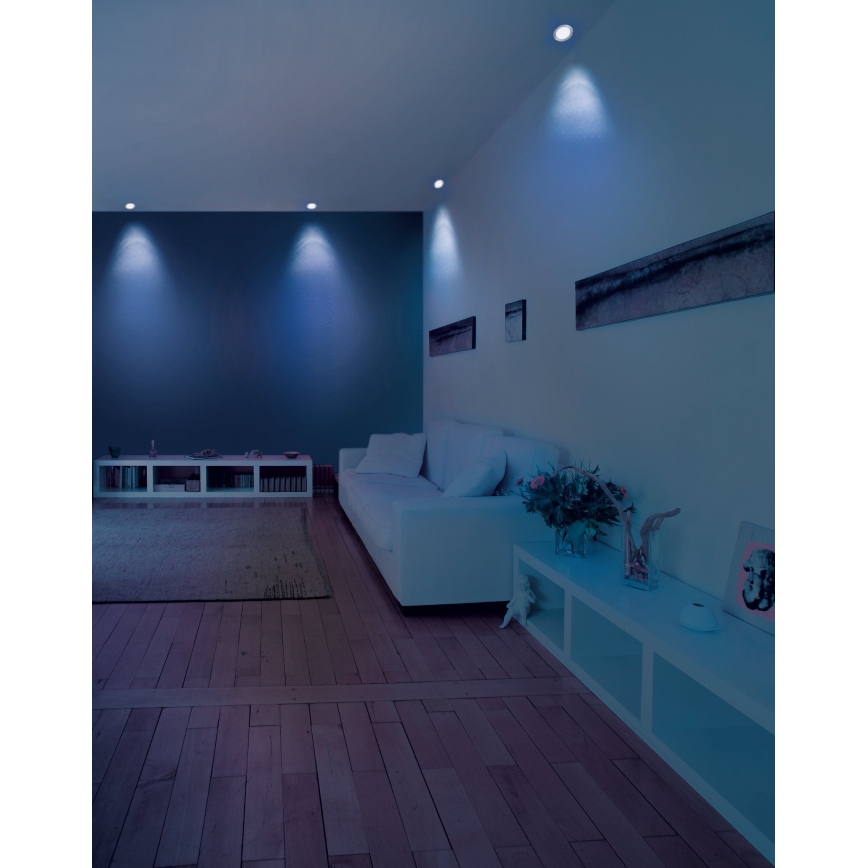 Eglo - LED RGB Dimmabilno ugradbeno svjetlo FUEVA-C LED/5,4W/230V