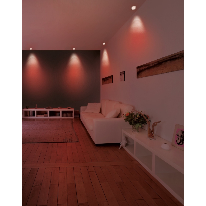 Eglo - LED RGB Dimmabilno ugradbeno svjetlo FUEVA-C LED/5,4W/230V