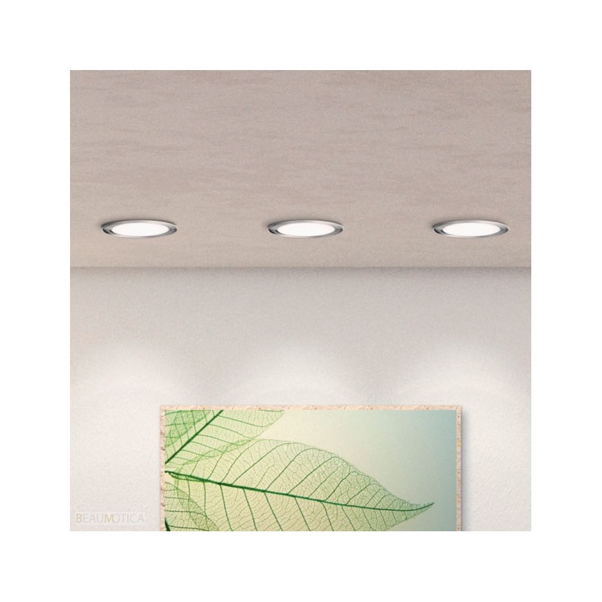 Eglo - LED RGB Prigušiva ugradbena svjetiljka FUEVA-C LED/10,5W/230V