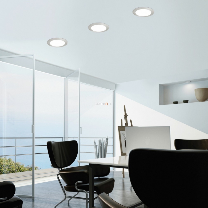 Eglo - LED RGB s mogućnošću prigušivanja ugradna stropna svjetiljka FUEVA-C LED/10,5W/230V promjer 17 cm