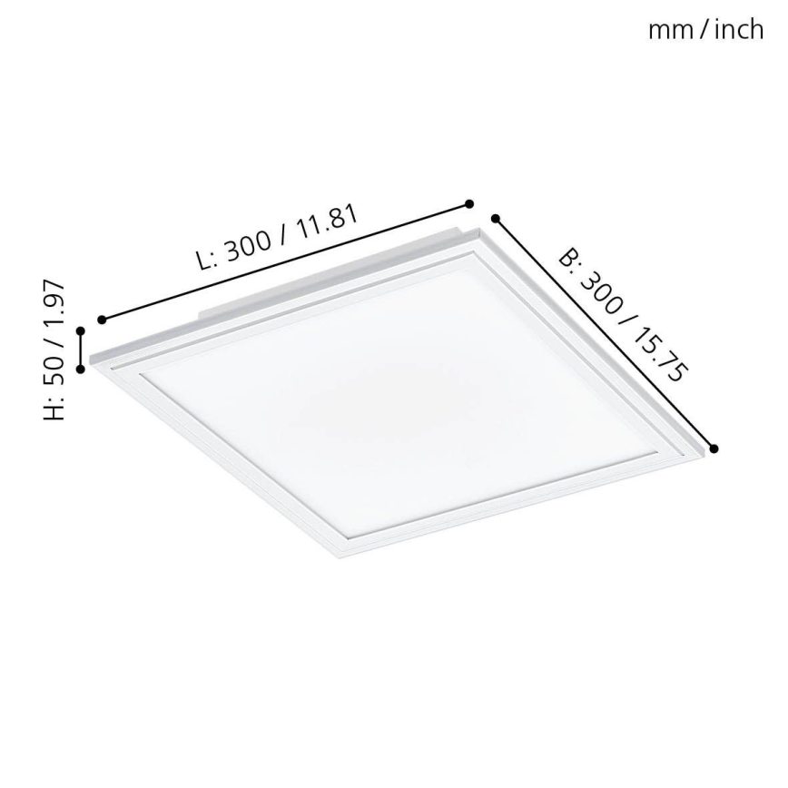 Eglo - LED Stropna svjetiljka LED/16W/230V