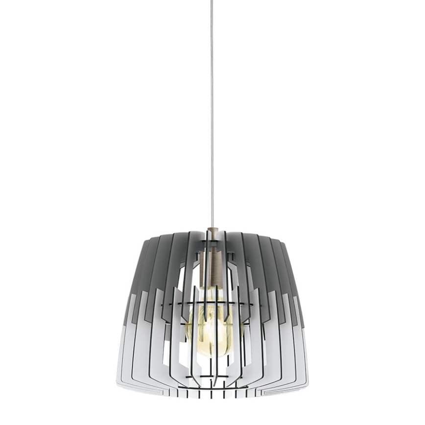 Eglo 32824 - Luster ARTANA 1xE27/60W/230V siva 300mm