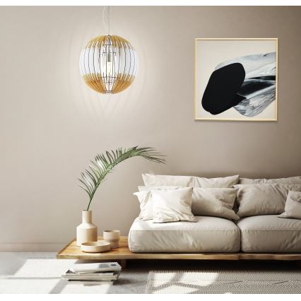 Eglo 32847 - Viseći luster OLMERO 1x E27/60W/230V