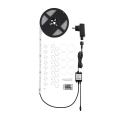 Eglo 32859 - LED RGB prigušiva COB traka 5 m LED/12W/230V 4000K IP44 + daljinski upravljač