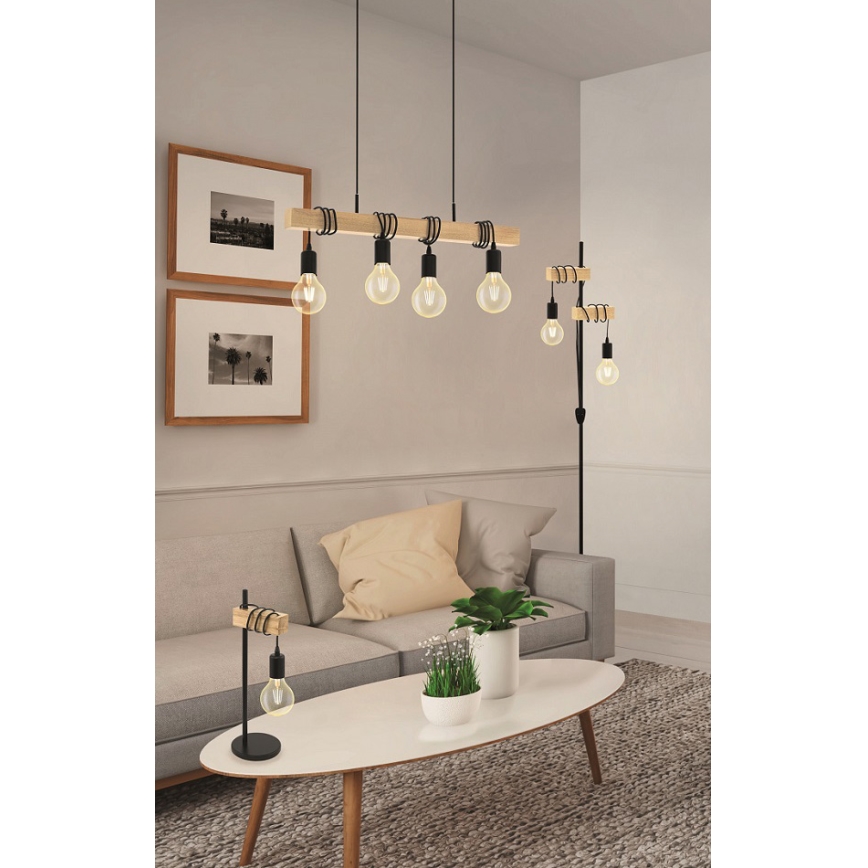 Eglo - Podna lampa TOWNSHEND 2xE27/10W/230V