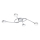 Eglo 32996 - LED stropni luster SALTO 4xLED/5,4W/230V sjajni krom