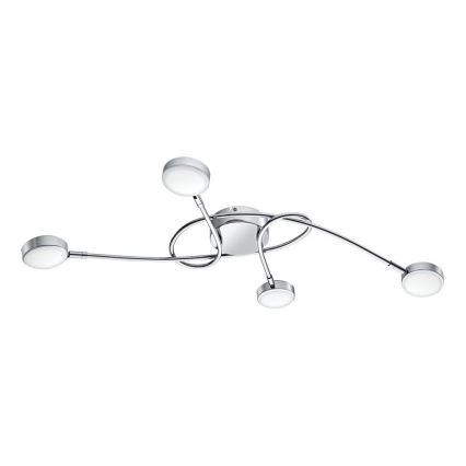 Eglo 32996 - LED stropni luster SALTO 4xLED/5,4W/230V sjajni krom