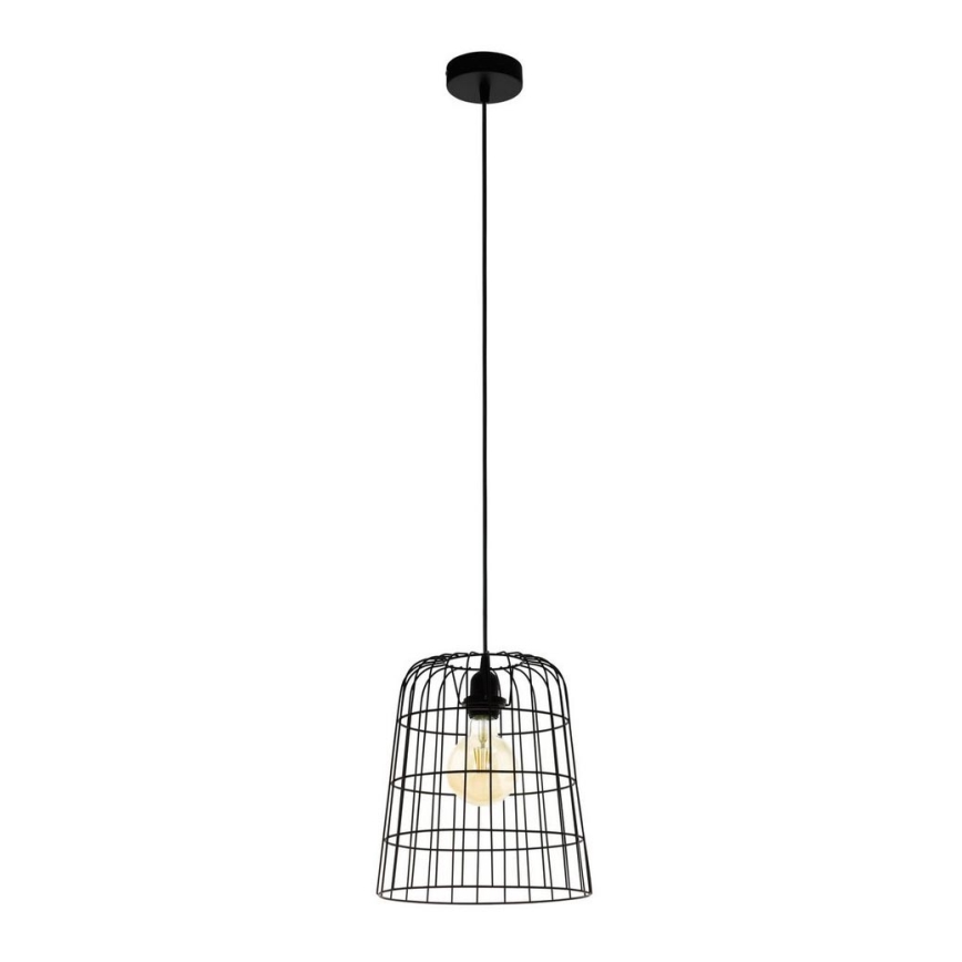 Eglo 33018 - Luster na sajli LONGBURGH 1xE27/60W/230V Promjer 27 cm