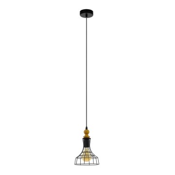 Eglo 33043 - Luster na sajli BAMPTON 1xE27/60W/230V Promjer 180mm