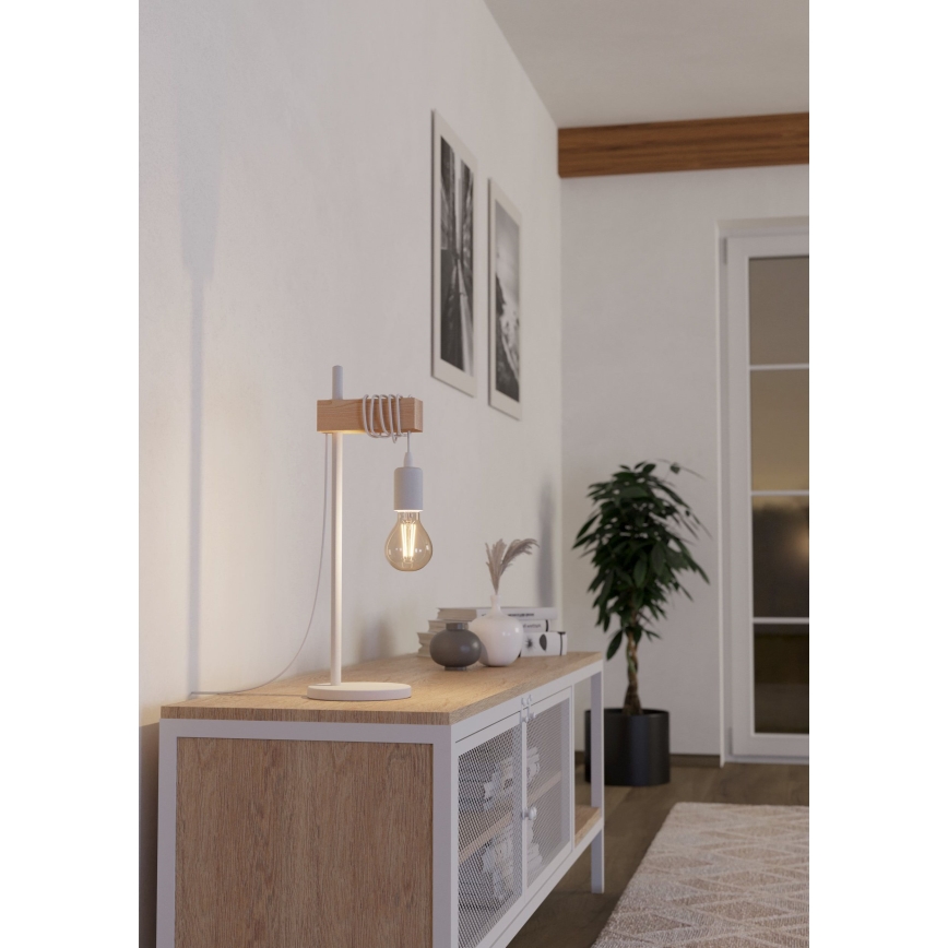 Eglo - Stolna lampa TOWNSHEND 1xE27/10W/230V