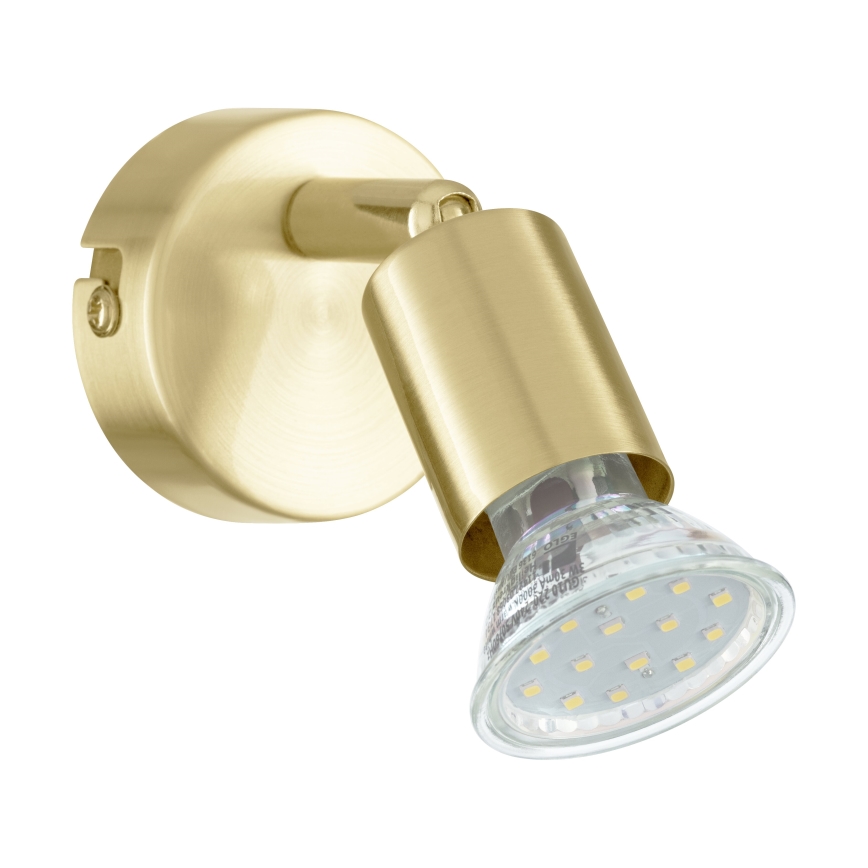 Eglo - LED Zidna reflektorska svjetiljka 1xGU10/2,8W/230V 3000K zlatna