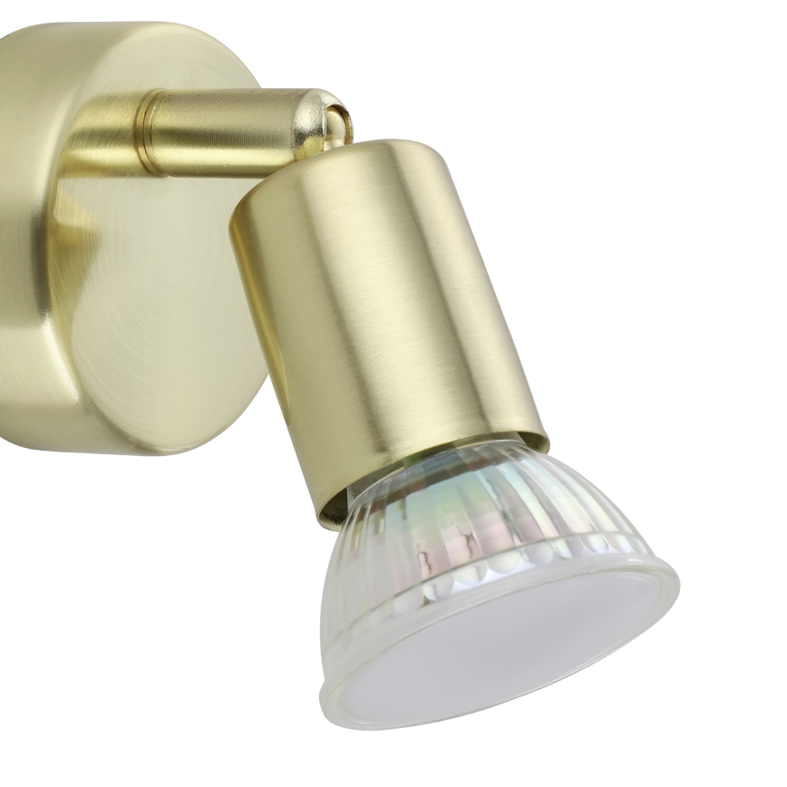 Eglo - LED Zidna reflektorska svjetiljka 1xGU10/2,8W/230V 3000K zlatna