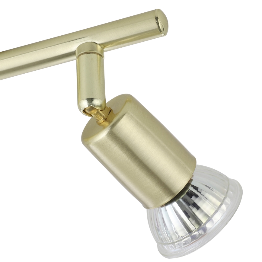 Eglo - LED Reflektorska svjetiljka 2xGU10/2,8W/230V 3000K zlatna