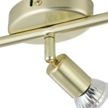 Eglo - LED Reflektorska svjetiljka 3xGU10/2,8W/230V 3000K zlatna