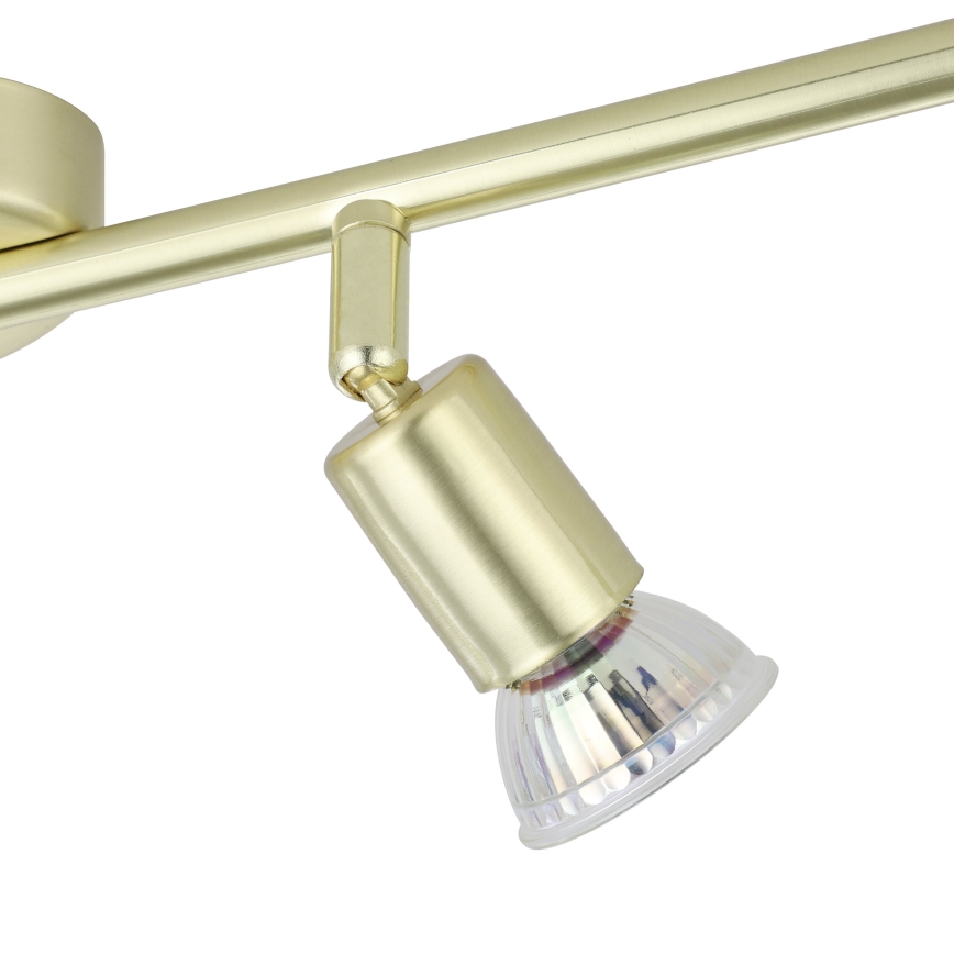 Eglo - LED Reflektorska svjetiljka 4xGU10/2,8W/230V 3000K zlatna
