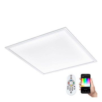 Eglo 33204 - LED RGBW Prigušiva svjetiljka SALOBRENA-C LED/34W/230V 2700-6500K + daljinski upravljač