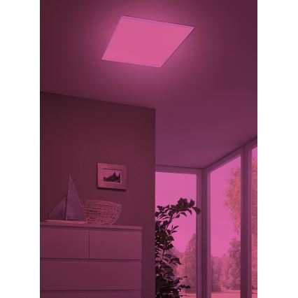 Eglo 33204 - LED RGBW Prigušiva svjetiljka SALOBRENA-C LED/34W/230V 2700-6500K + daljinski upravljač