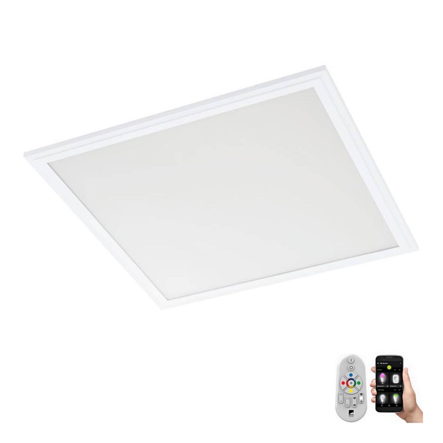 Eglo 33205 - LED RGBW Prigušiva svjetiljka SALOBRENA-C LED/21W/230V 2700-6500K + daljinski upravljač