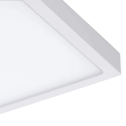 Eglo 33209 - LED RGBW stropna svjetiljka s mogućnošću prigušivanja FUEVA-C LED/21W/230V 2700-6500K 30x30 cm bijela
