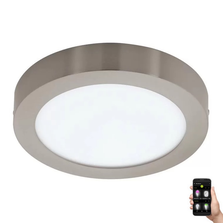 Eglo 33214 - LED RGBW prigušiva stropna svjetiljka FUEVA-C LED/21W/230V Ø 30 cm