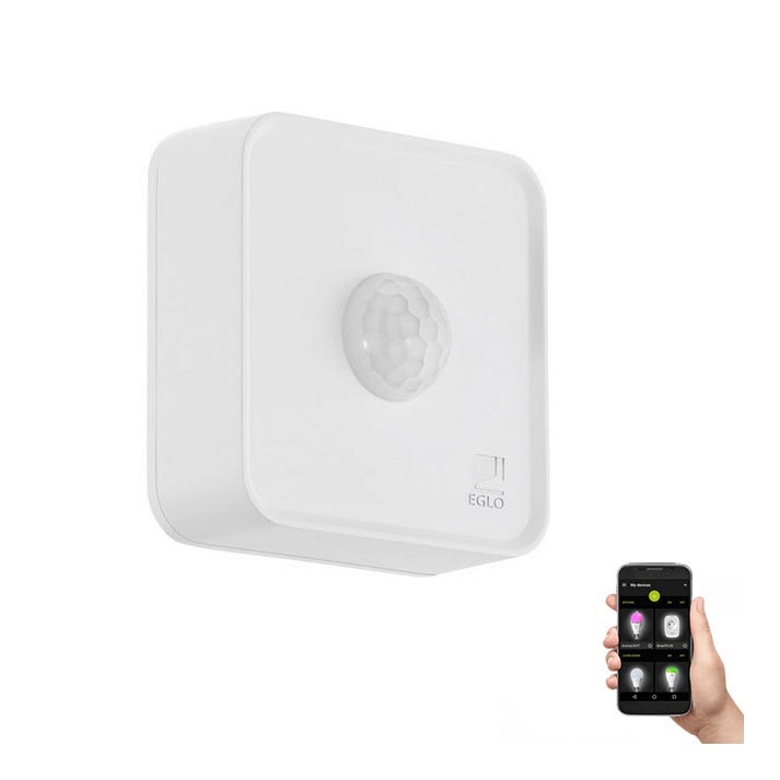 Eglo 33236 - Vanjski senzor pokreta CONNECT SENSOR 3xAA 12 m bijela IP44