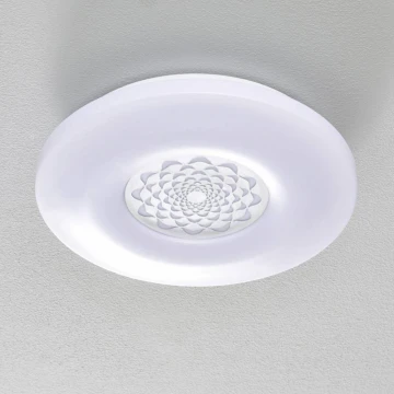 Eglo 33248 - LED RGBW prigušivo stropno svjetlo CAPASSO-C LED/17W/230V 2700-6500K promjer 34 cm