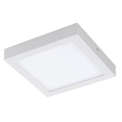 Eglo 33316 - LED RGBW stropno svjetlo FUEVA-C s mogućnošću prigušivanja LED/15,6W/230V 2700-6500K 22,5x22,5 cm bijelo