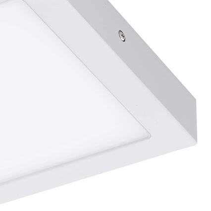 Eglo 33316 - LED RGBW stropno svjetlo FUEVA-C s mogućnošću prigušivanja LED/15,6W/230V 2700-6500K 22,5x22,5 cm bijelo