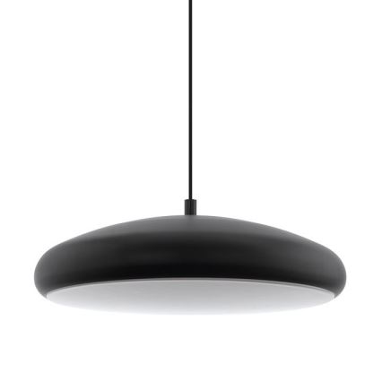 Eglo 33328 - LED RGBW Prigušivi luster na sajli RIODEVA-C LED/27W/230V 2700-6500K crna