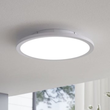 Eglo 33341 - LED RGBW stropna svjetiljka SARSINA-C, s mogućnošću prigušivanja, LED/16W/230V, 2700-6500K, Ø 30 cm + daljinski upravljač