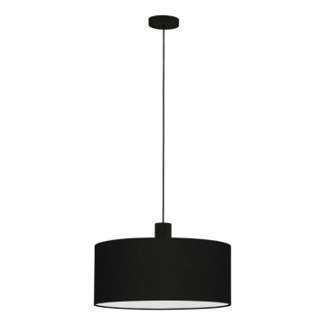 Eglo 33355 - Luster na sajli AMANI 1xE27/60W/230V Ø 53 cm crna