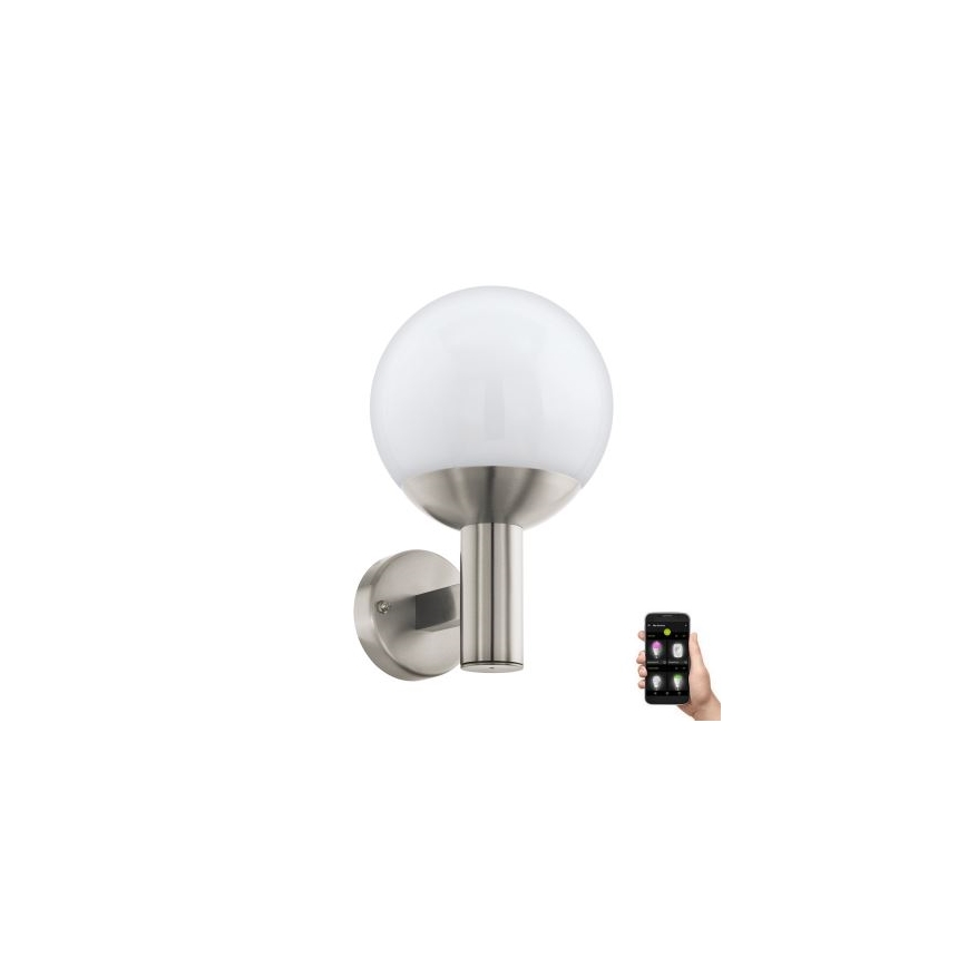 Eglo 33564 - LED vanjsko zidno svjetlo NISIA-C LED/9W/230V IP44