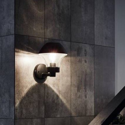 Eglo 33567 - LED prigušiva vanjska zidna svjetiljka VERLUCCA-C 1xE27/9W/230V IP44