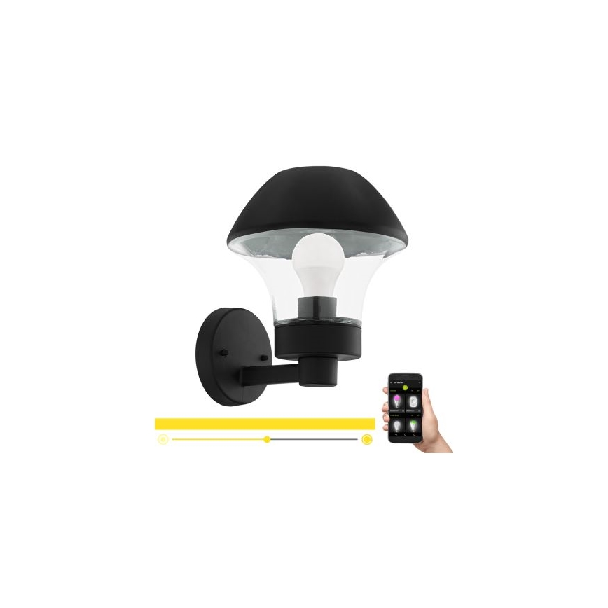 Eglo 33567 - LED prigušiva vanjska zidna svjetiljka VERLUCCA-C 1xE27/9W/230V IP44