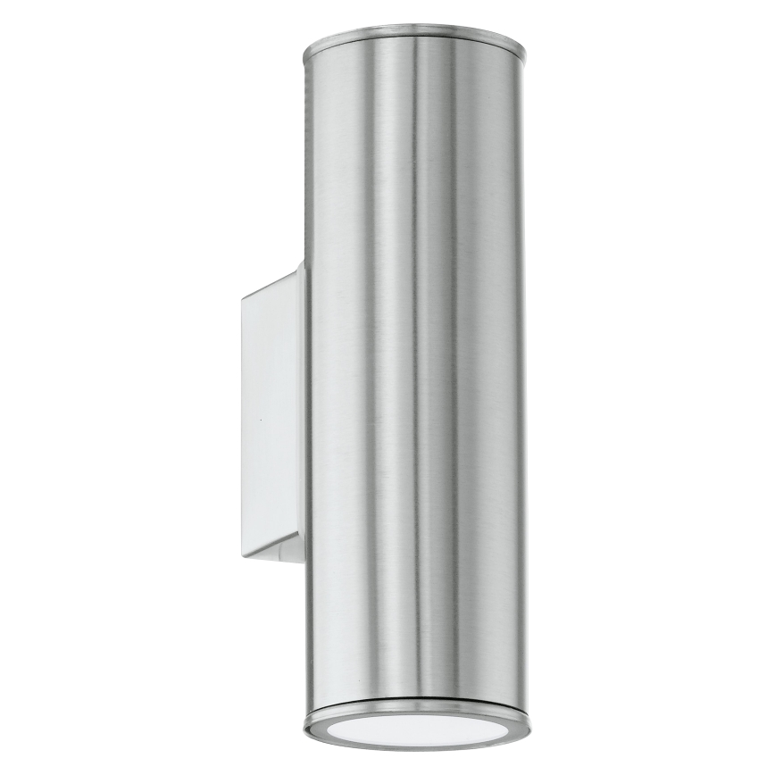 Eglo 33582 - LED RGBW Prigušiva vanjska zidna rasvjeta RIGA 2xGU10/5W/230V IP44