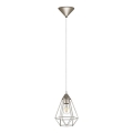 Eglo 33617 - Luster na sajli TARBES 1xE27/60W/230V