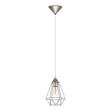 Eglo 33617 - Luster na sajli TARBES 1xE27/60W/230V
