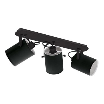 Eglo 33647 - Reflektorska stropna svjetiljka VILLABATE 3xE27/10W/230V