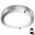 Eglo 33667 - LED RGBW Prigušiva stropna svjetiljka za kupaonicu FUEVA-C LED21W/230V pr. 30 cm IP44