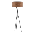 Eglo 33705 - Podna lampa CANNAFESCA 1xE27/60W/230V smeđa/crna