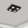 Eglo 33804 - LED Stropna svjetiljka GRATTINO 4xGU10/2,8W/230V 3000K crna